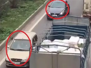 Xác định được 3 ôtô ngang nhiên đi ngược chiều trên cao tốc