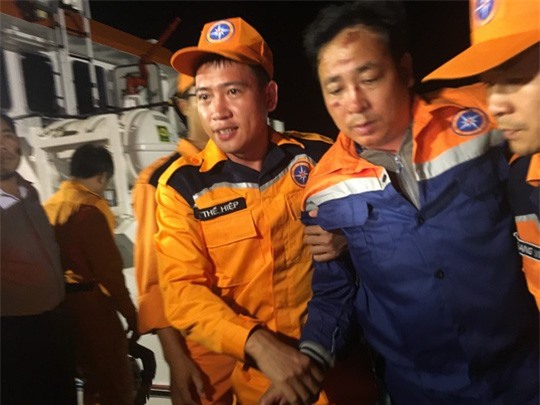 Thông tin mới nhất vụ 9 thuyền viên mất tích trên biển Vũng Tàu