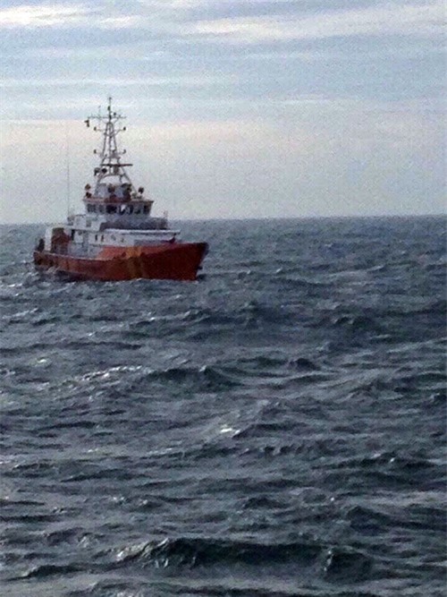 Vụ 9 thuyền viên mất tích trên biển: Đã xác định được vị trí chìm tàu