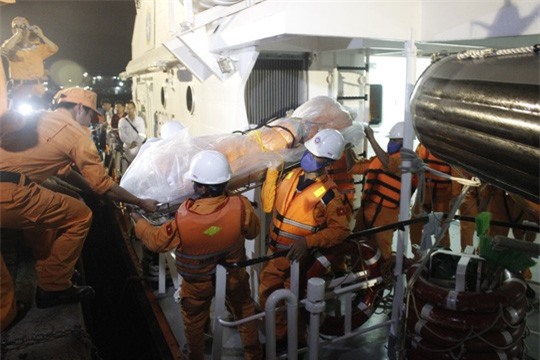 Chìm tàu Hải Thành 26: Tìm thấy thêm 1 thi thể thuyền viên