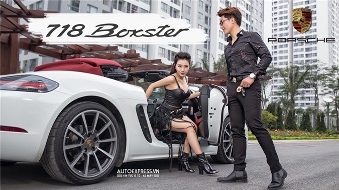 Bác sỹ "soái ca" cùng cô nàng tài sắc Sally Phạm phiêu bên Porsche 718 Boxster [VIDEO]