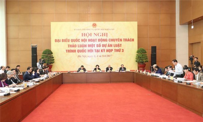 Thảo luận 5 dự án Luật trình Quốc hội tại Kỳ họp thứ 3