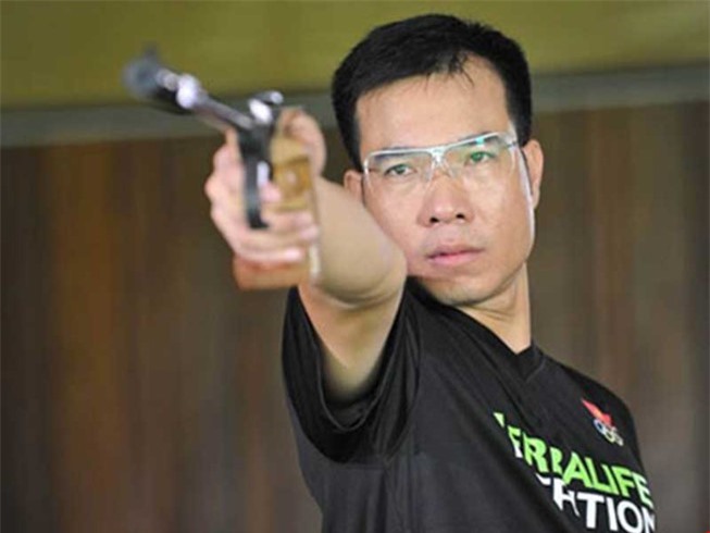 Hoàng Xuân Vinh đạt HCV cúp bắn súng quốc gia 2017