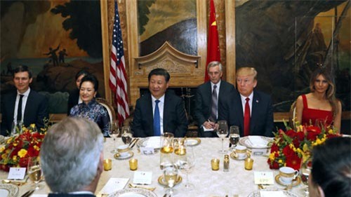 Thực đơn bữa tối đơn giản ông Trump mời Chủ tịch Tập Cận Bình