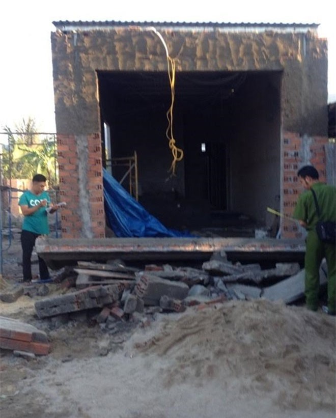 Sập nhà xây trái phép, 1 người tử vong tại chỗ