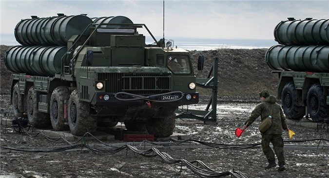 S-400 của Nga trang bị tên lửa hủy diệt mục tiêu ở không gian gần