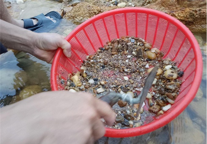 Phú Thọ: "đá quý" giá trăm triệu ở sông Chảy chỉ là tin đồn