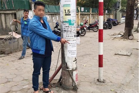 Truy sát kinh hoàng trên phố ở Hà Nội, 2 người trọng thương