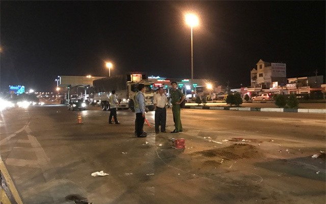 Thông tin mới nhất vụ xe tải tông chết thiếu tá CSGT