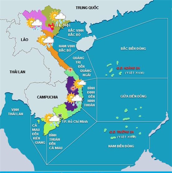 Áp thấp nhiệt đới đổi hướng, Hà Nội ngày nắng đêm mưa