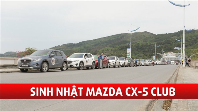 Hơn trăm chiếc Mazda CX-5 tụ hội về thành phố biển Hạ Long 