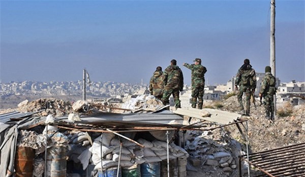 Quân đội Syria dồn sức đánh chiếm loạt căn cứ khủng bố ở Aleppo