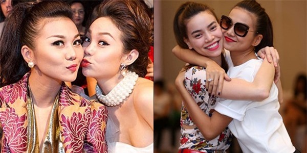 Thanh Hằng khó xử khi đứng giữa Hồ Ngọc Hà - Minh Hằng?