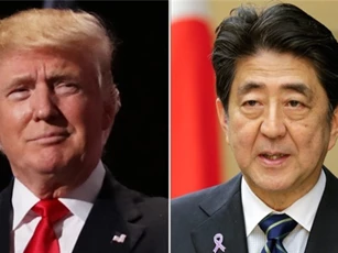 Trump và Abe nhất trí "làm căng" với Triều Tiên