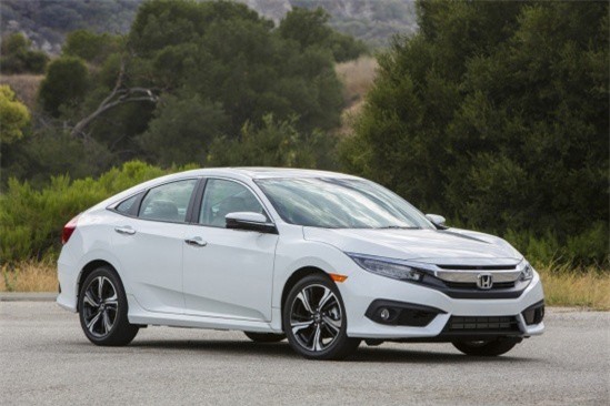 Triệu hồi 300 xe ôtô Honda Civic để sửa lỗi