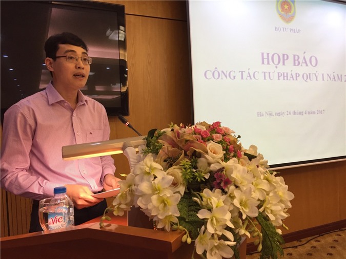 Bộ Tư pháp nói về vụ "náo loạn" buổi xin lỗi ông Hàn Đức Long