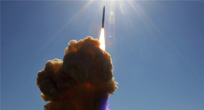 Mỹ vừa thử tên lửa đạn đạo liên lục địa Minuteman III