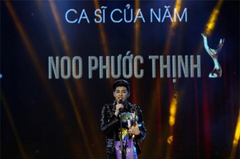 Noo Phước Thịnh vượt Hà Hồ giành giải Cống hiến 2017