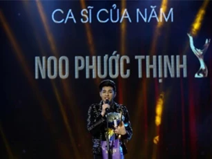 Noo Phước Thịnh vượt Hà Hồ giành giải Cống hiến 2017