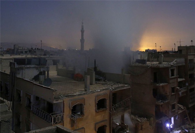 Israel nói về đòn không kích Syria