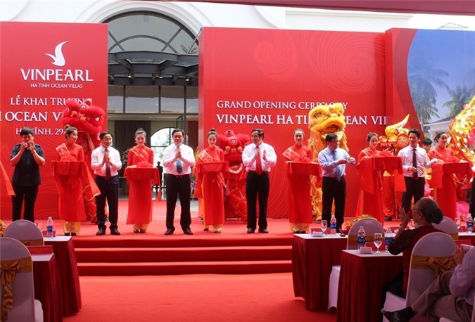 Vingroup khai trương khu nghỉ dưỡng Vinpearl 