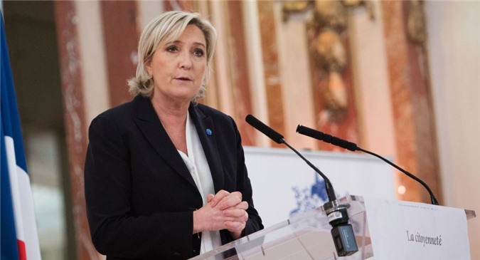 Bà Marine Le Pen gọi đồng euro là gánh nặng của nước Pháp