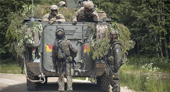 NATO điều 9.000 quân tham gia "Cơn bão mùa xuân 2017" sát biên giới Nga