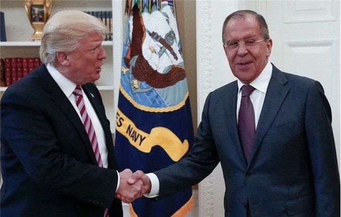 Ông Trump kể về cuộc gặp với Bộ trưởng Ngoại giao Nga