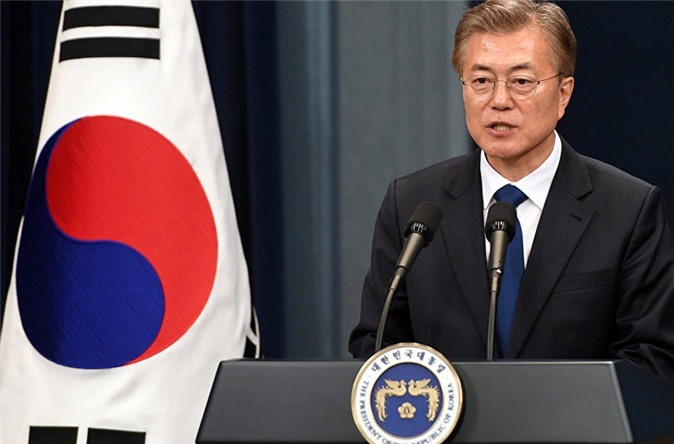 Tổng thống Hàn Quốc vừa đắc cử điện đàm với Trump về Triều Tiên