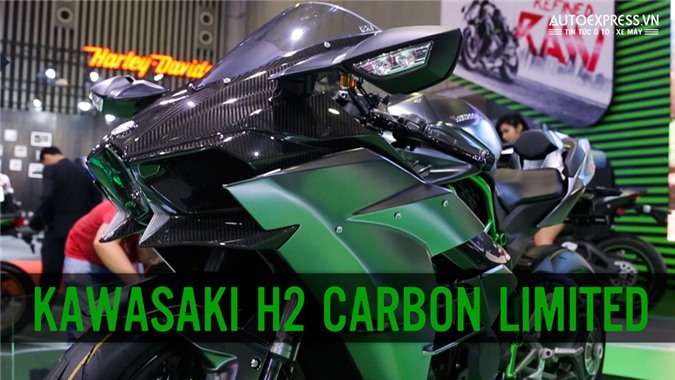 Trải nghiệm nhanh siêu mô tô Kawasaki Ninja H2 Carbon giá tiền tỷ tại Việt Nam [VIDEO]