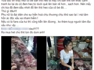 Sự thật về việc Đàm Vĩnh Hưng mua thịt lợn bị hất dầu luyn ở Hải Phòng