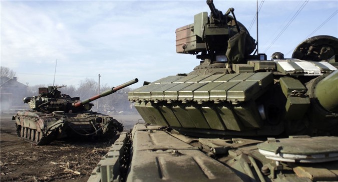 Ukraina đứng áp chót trong cuộc thi đua xe tăng của NATO
