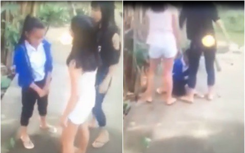 Xếp loại hạnh kiểm trung bình với 2 nữ sinh đánh bạn