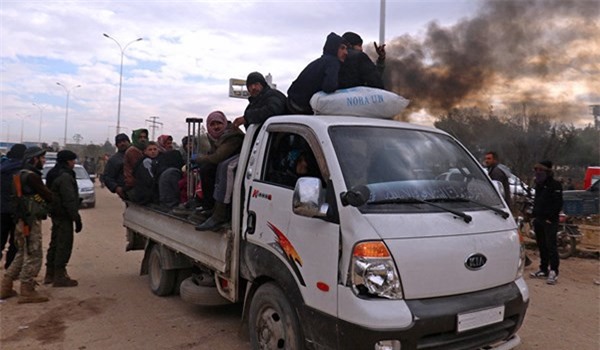 Syria: Trên 2.000 phiến quân và gia đình sơ tán khỏi Đông Damascus