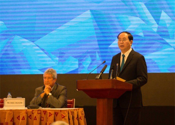 Chủ tịch nước Trần Đại Quang: Cần đặt người dân và doanh nghiệp ở trung tâm của sự phát triển