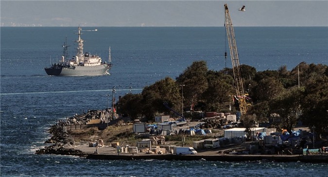 Thổ Nhĩ Kỳ bác tin IS âm mưu nã pháo tàu chiến Nga