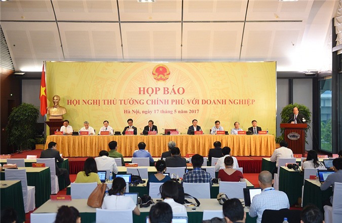 Hội nghị Thủ tướng với doanh nghiệp năm 2017 có quy mô lớn chưa từng có
