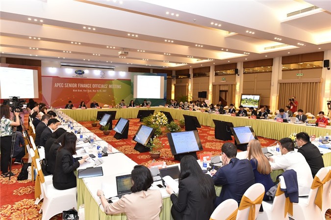 Kết thúc ngày làm việc thứ nhất Hội nghị Quan chức tài chính cao cấp APEC
