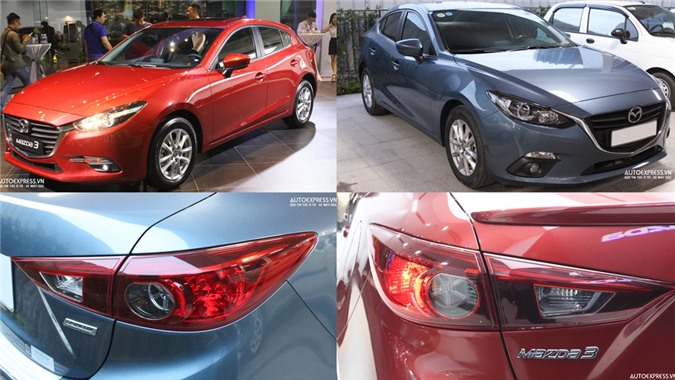 Cách phân biệt Mazda3 2017 và phiên bản cũ tại Việt Nam