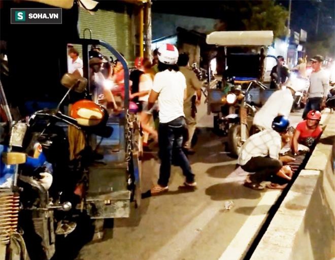 Va chạm với xe ba gác, 4 người nhập viện cấp cứu