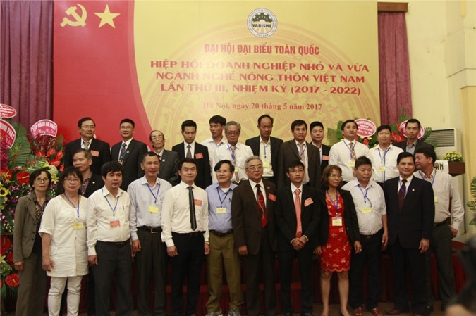 Đại hội Hiệp hội DNNVV Ngành nghề nông thôn Việt Nam Nhiệm kỳ III thành công tốt đẹp