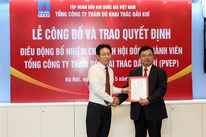 Tập đoàn Dầu khí bổ nhiệm nhân sự chủ chốt