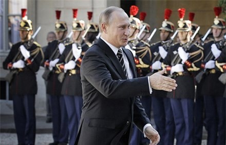 Tổng thống Nga Putin sang Pháp bàn về Syria và Ukraine