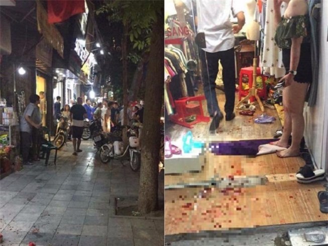 Đôi nam nữ bị côn đồ chém trọng thương giữa phố cổ Hà Nội