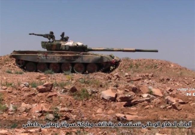 Quân đội Syria càn quét ác liệt IS ở đông Palmyra