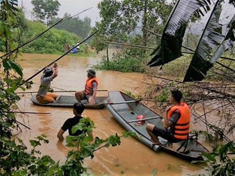 Ngã xuống khe suối, cụ ông bị nước cuốn mất tích