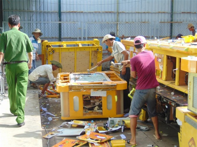 Bạc Liêu: Hủy 61 máy chơi game bắn cá giá trị trên 2 tỷ đồng