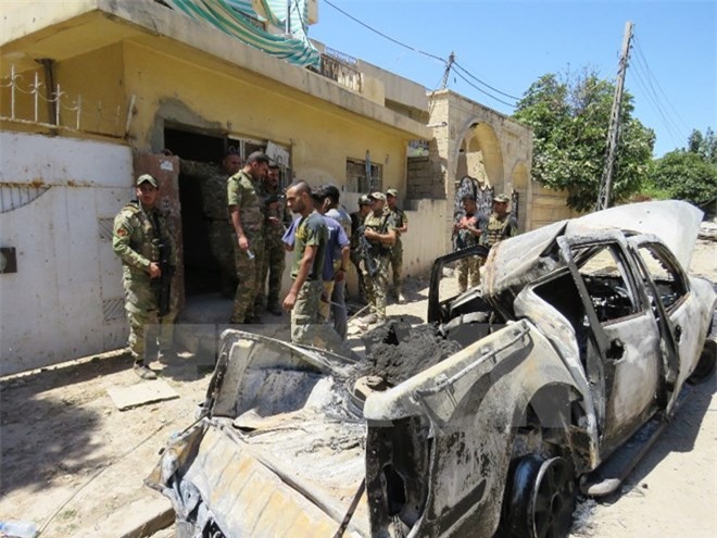 Lực lượng Iraq truy quét IS khỏi các làng ở biên giới với Syria