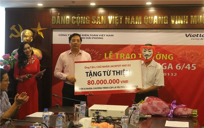 Chủ nhân giải 112 tỷ xổ số Vietlott ở Ba Đình, Hà Nội