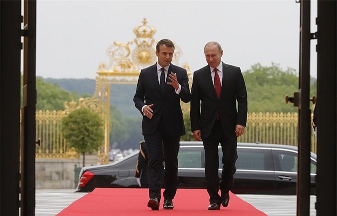 Macron: Pháp tìm cách "nuôi dưỡng" quan hệ Nga - Mỹ